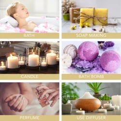 Fragrance aromatherapy oil - diffuser - massage - bath - 10ml - 16 piecesPerfumes