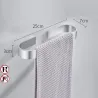 Baño & AseoToallero - pared montada - impermeable - cocina - baño