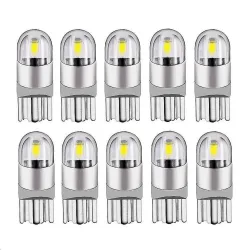 T10 - W5W - LED - car bulb - 10 piecesT10