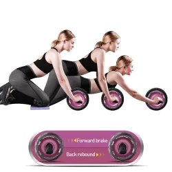 EquipoAbs roller - abdominal wheel - with knee pad