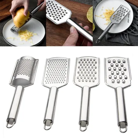 CocinaStainless steel cheese grater - vegetable peeler - grate cheese