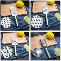 CocinaStainless steel cheese grater - vegetable peeler - grate cheese