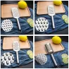 CocinaStainless steel cheese grater - vegetable peeler - grate cheese