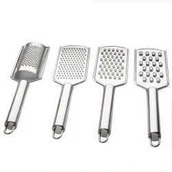 CocinaStainless steel cheese grater - vegetable peeler - grate cheese