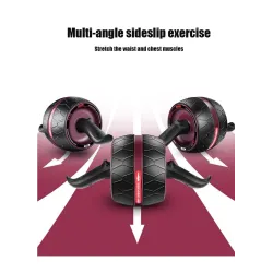EquipoAbs roller - abdominal wheel - with knee pad