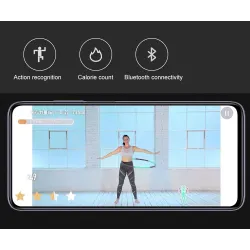 EquipoMove it smart hula hoop - six axis sensor - cardio exercise