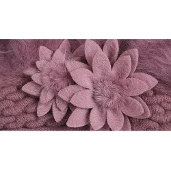 Sombreros & gorrasBeret hat - women - fur - with flower design