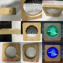Luces & Iluminación3D Tooth design night light - LED - USB