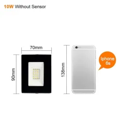 LED flood light - outdoor reflector - PIR motion sensor - waterproof - 10W - 20W - 30W - 50W - 100WFloodlights
