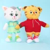 Tiger and kitten - plush dolls - toys - 2 piecesCuddly toys