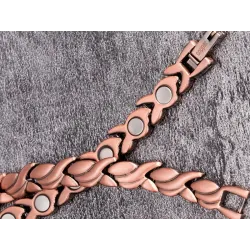 PulserasPulsera de cobre vintage - magnética - salud - energía - unisex