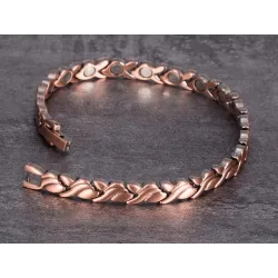 PulserasPulsera de cobre vintage - magnética - salud - energía - unisex