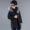 NiñosKids thick jacket - with fur collar
