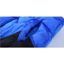 Warm down jacket - with detachable fur hoodKids