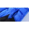 Warm down jacket - with detachable fur hoodKids