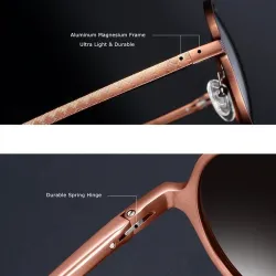 Gafas de solGafas de sol redondas retro - UV400 - unisex