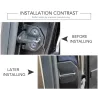 Accesorios de interiorCar door lock cover case - Land Rover Evoque - Freelander 2 - Volvo S80L - Ford Focus 2 2005-2013