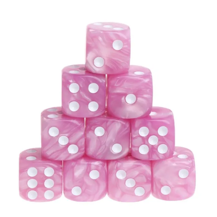 Rompecabezas & juegosAcrylic polyhedral dice - board game dice - 10pcs/set