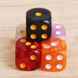 Rompecabezas & juegosAcrylic polyhedral dice - board game dice - 10pcs/set