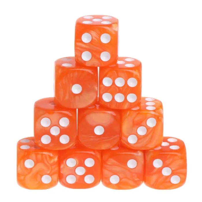 Rompecabezas & juegosAcrylic polyhedral dice - board game dice - 10pcs/set