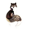 Crystal fox - broochBrooches