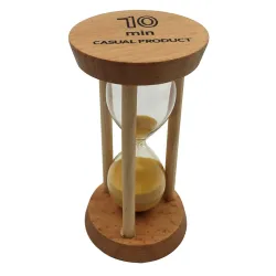 De maderaWooden sandglass timer - 10mins - classroom - teaching
