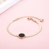 PulseraRose gold bracelet - with roman numerals