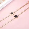 PulseraRose gold bracelet - with roman numerals