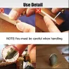 Sewing thimble - finger protector - retro metal brassTextile