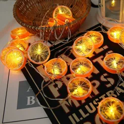 Luces & IluminaciónMagical - fruit lemon Slice String Lights - battery powered - indoor - outdoor