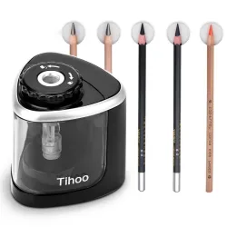 SacapuntasElectric pencil sharpener - touch switch - for school office home stationery