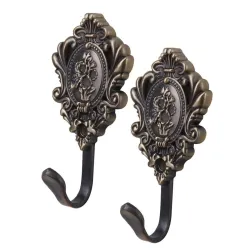 TextilRose pattern - curtain hooks - 2pcs