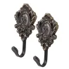 TextilRose pattern - curtain hooks - 2pcs