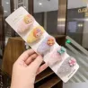 RopaAnimal / flower / fruits / rainbow hair clip for kids - 5pcs