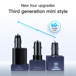 Accesorios de interiorAdapter for car - mini - 36W - Fast - iPhone - Huawei - Xiaomi