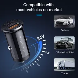 Accesorios de interiorAdapter for car - mini - 36W - Fast - iPhone - Huawei - Xiaomi