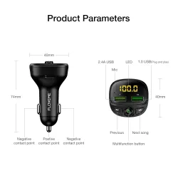 Accesorios de interiorAdapter for car - phone - bluetooth - wireless fm - mp3 - handfree