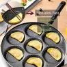 Frying pan with 4 / 7 holes - non-stick - for eggs - pancakesKitchen
