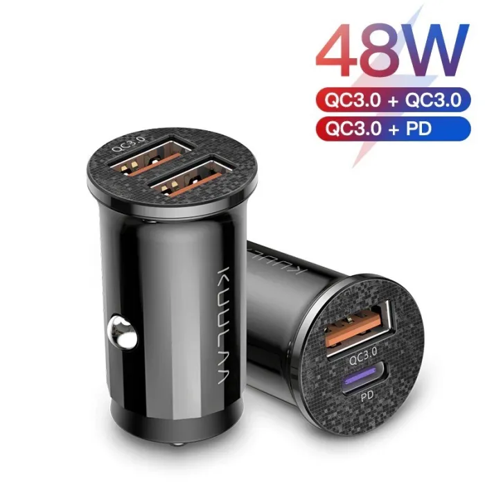 Accesorios de interiorAdapter for car - mini - 36W - Fast - iPhone - Huawei - Xiaomi