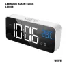 LED music alarm clock - USB - sound-activated - with snooze functionClocks