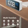 RelojesDespertador musical LED - USB - activado por sonido - con función de repetición
