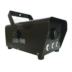 Mini fog machine - 500W - LED - RGB - wireless - with remote controlFestive & Party