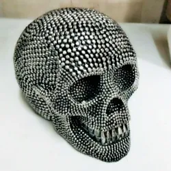 Golden skull - resin statue - Halloween decorationHalloween & Party