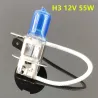 Luces halógenasBombilla halógena para coche - superblanco - H1 / H3 / H4 / H7 / H8 - 55W / 100W