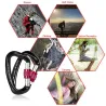 25KN carabiner - with screw lock buckle - for hiking / rock climbing / campingSurvival tools