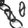 8-shaped carabiner clip - hiking - rock climbing - campingSurvival tools