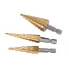 Brocas & taladrosHSS titanium drill bit - 4-12 / 4-20 / 4-32 - metal / wood cutting