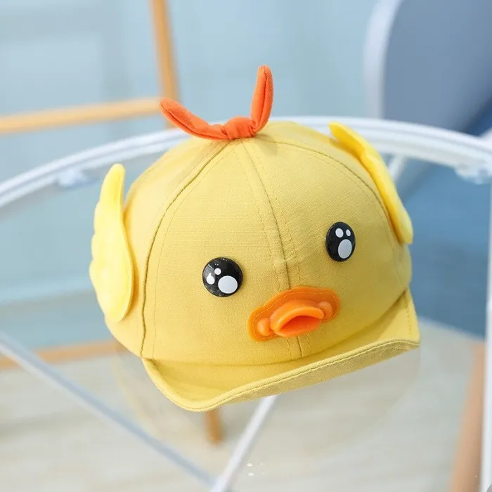 Kids baseball cap - duck with beak / eyesHats & caps