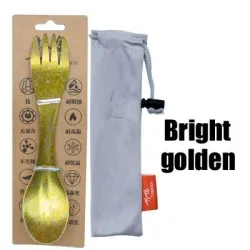 Herramientas de supervivenciaOutdoor camping - all in one - spoon and Fork - ideal for camping