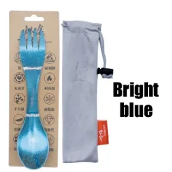 Herramientas de supervivenciaOutdoor camping - all in one - spoon and Fork - ideal for camping